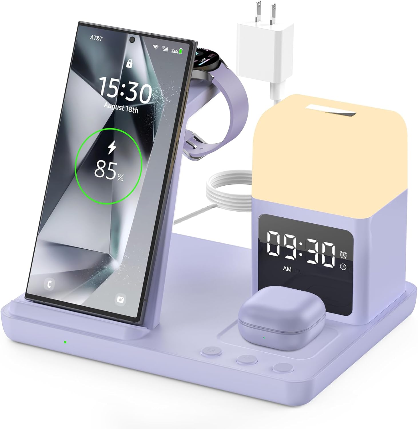 Wireless Charger for Samsung/Android Charging Station
