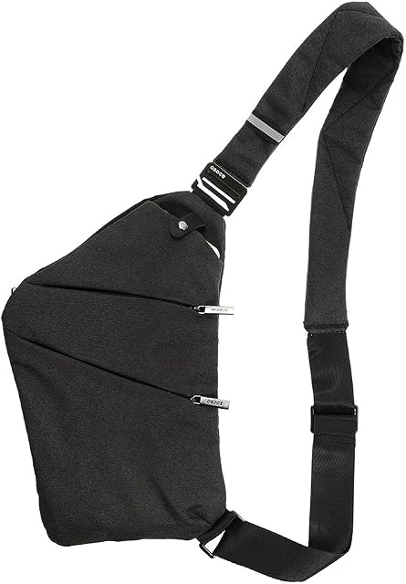 Lixada Sling Backpack Chest Bag Lightweight Outdoor Sport Travel Hiking Anti Theft Crossbody Shoulder Pack Bag Daypack for Men Women