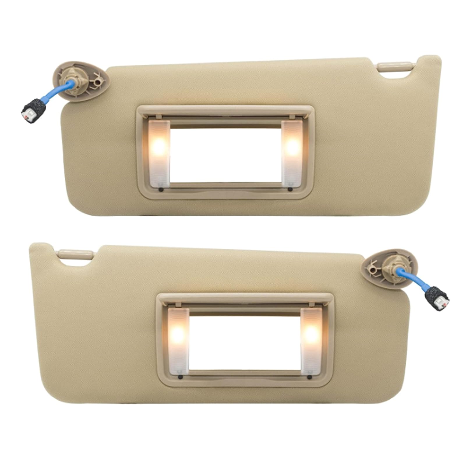 Eleganti paralumi da sole Built-in Luci Sostituire 83280TA5A51ZA. Auto Parasole Luci LED Godere di Viaggi Confortevoli