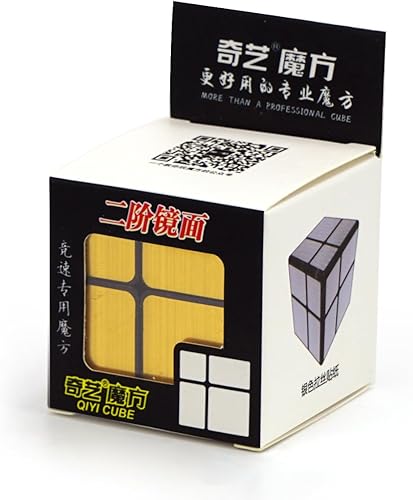 Miniatura 3 de Cuberspeed Qiyi 2x2 Espejo Golden Magic Cube Espejo 2x2x2 Espejo Cubo 2x2 Oro