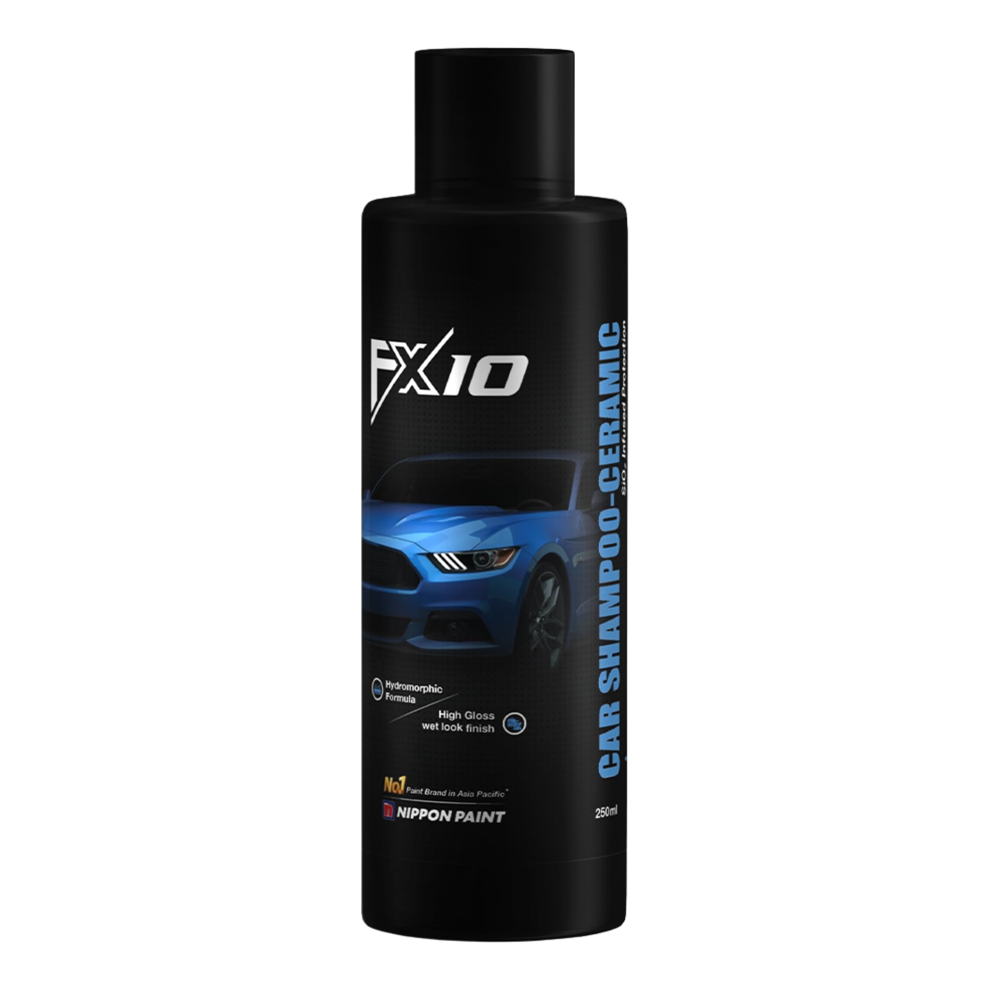 Ceramic Car Shampoo 250 Ml | SiO2 Infused Wash And Shine Formula | High Foam pH Neutral Car Wash For Gloss Finish | Hydrophobic Protection UV Shield Car Cleaning Solution-image-18