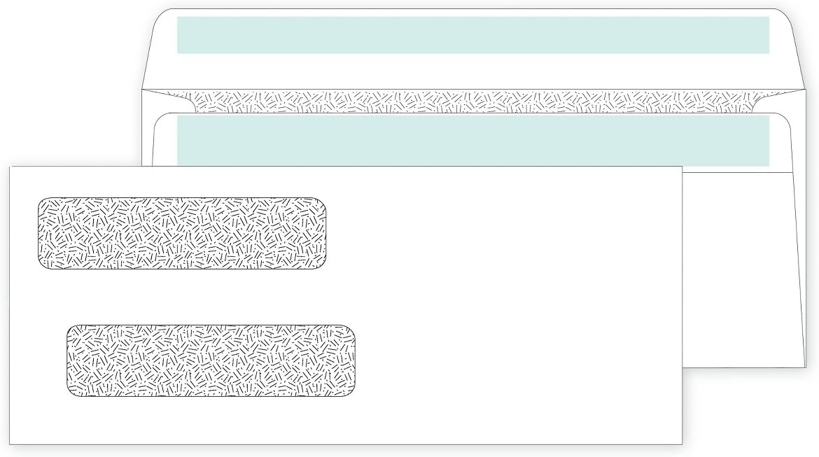 CheckSimple DoubleWindow Check Envelopes for Business (8