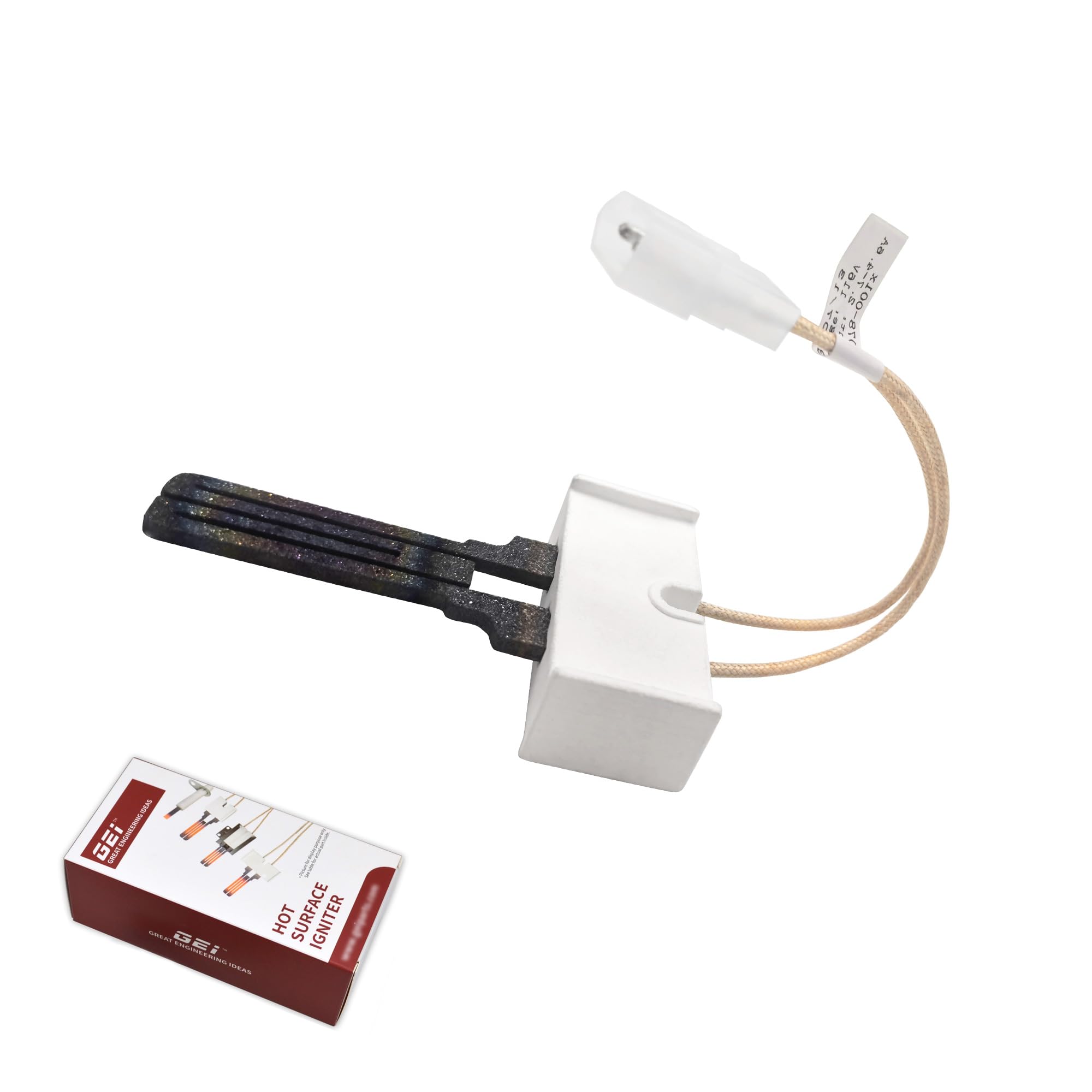 279311 Gas Dryer Igniter Hot Surface Ignitor Replacement AP3094138, 686590, WE4X750, 4391996, WE04X0750, AP3094138, 239233 Flat Ignitor
