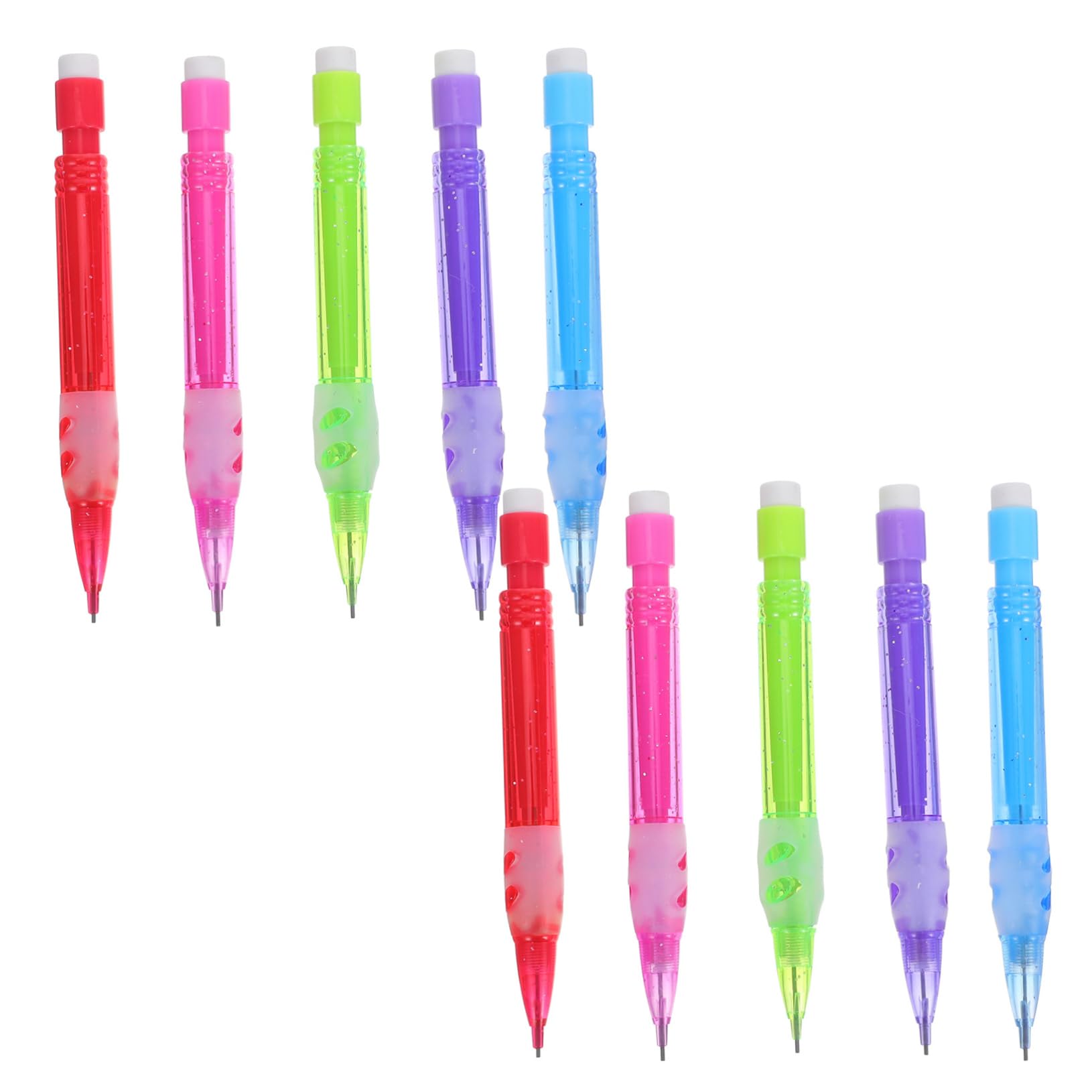 Artibetter 5 Set Mini Matita Meccanica Matite Meccaniche Rosa a Meccanica e Meccaniche Carine Pastello Pastello a Tascabile 10 pezzi*5