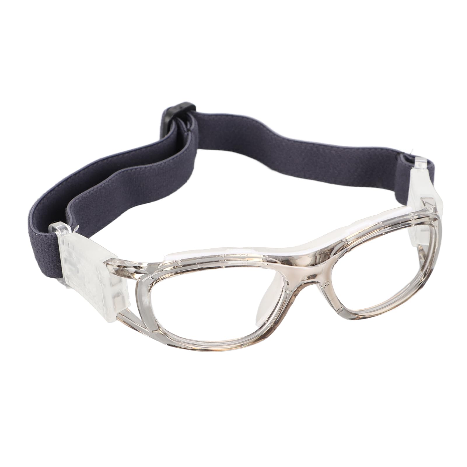 lyrlody Gafas de Baloncesto Gafas Deportivas para Niños Lentes Protectoras Ajustables de Policarbonato con Lentes Intercambiables para Baloncesto Fútbol Ciclismo (5-15 Años)