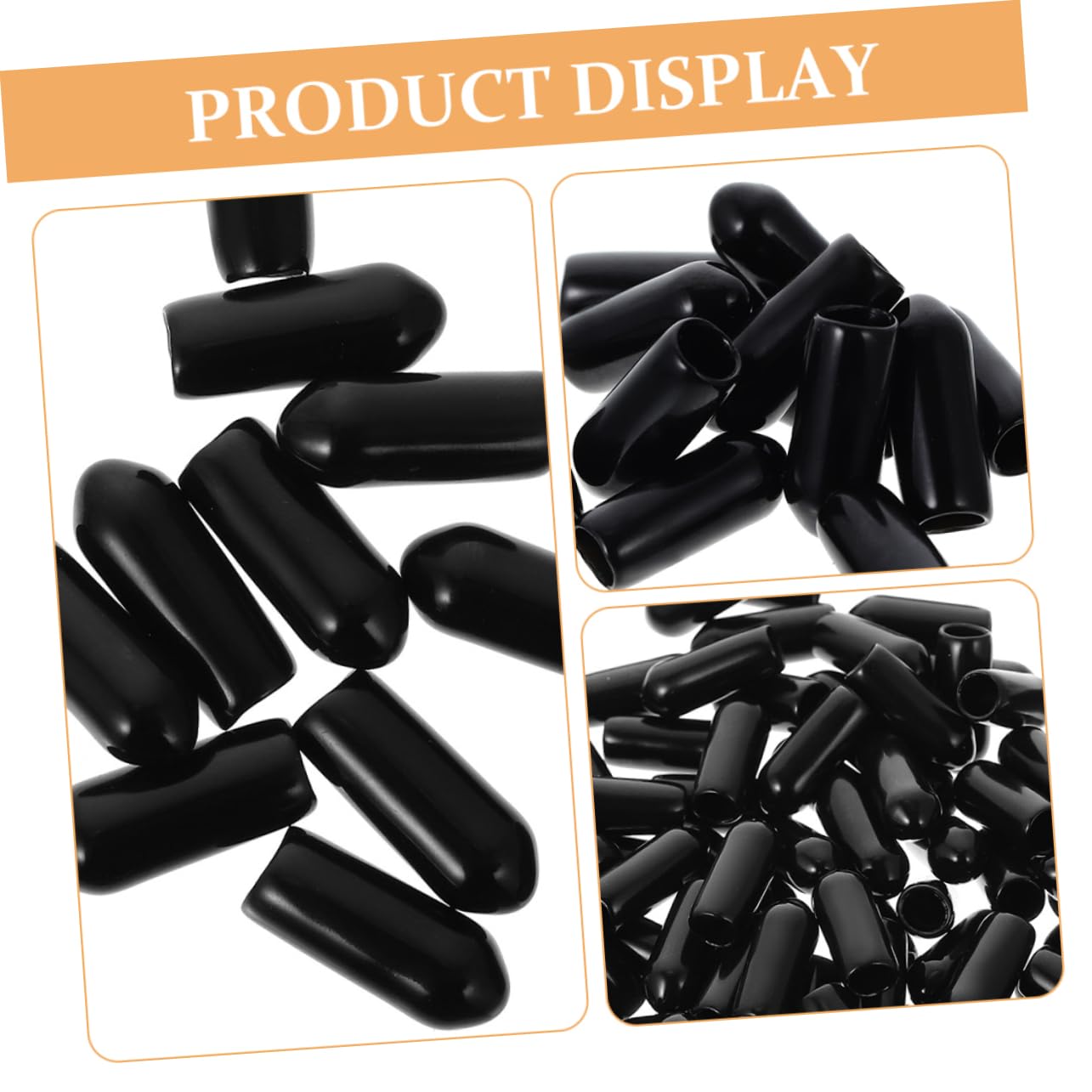 CALLARON 200pcs Headband End Coverings Headband End Caps Caps for Hairbands Hairband Protector Diy Hair Band Accessories