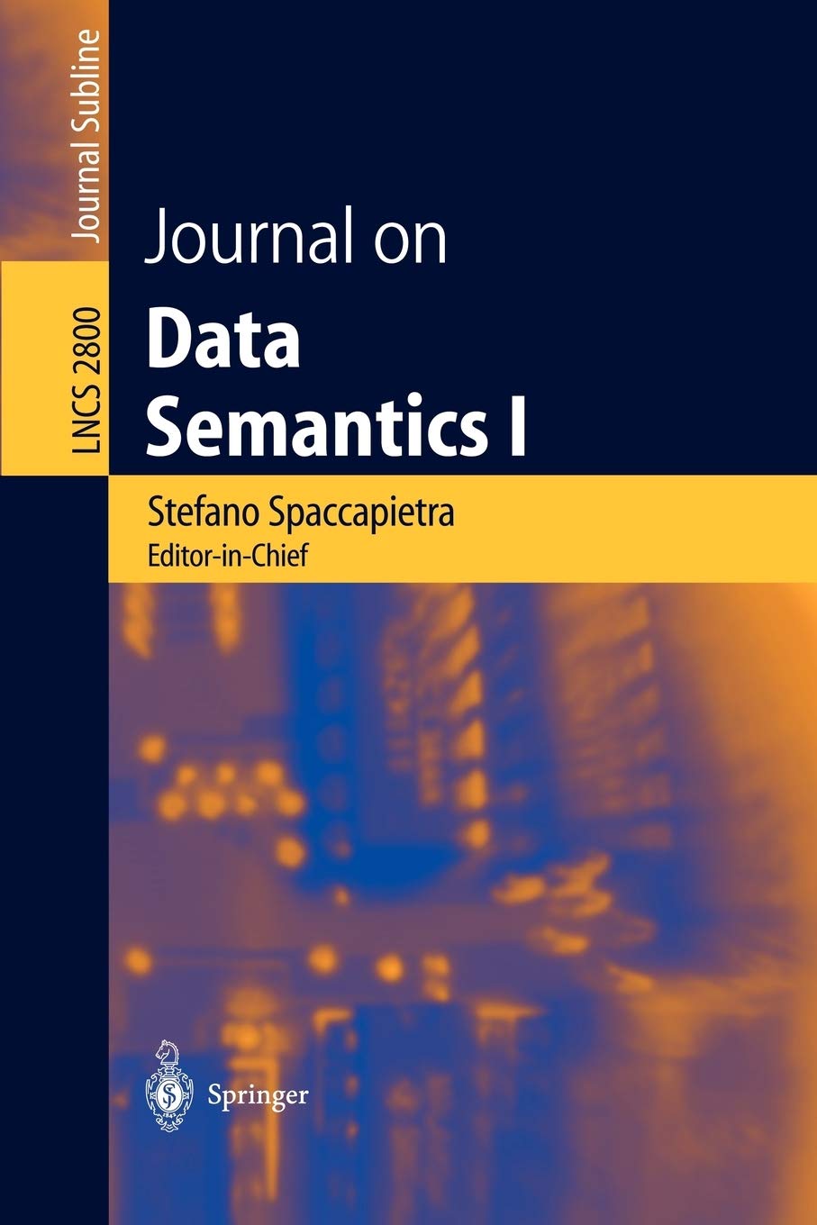 Journal on Data Semantics I