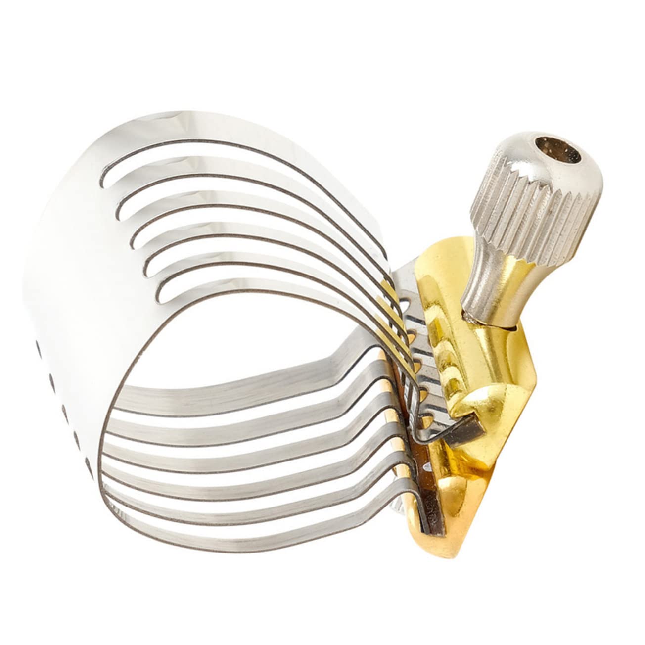 HEMOTON 2 Stück Saxophonklemme Langlebige Saxophon Clip Blatt Clip Ligatur Metallklemme Kopf Verstellbare Klemme