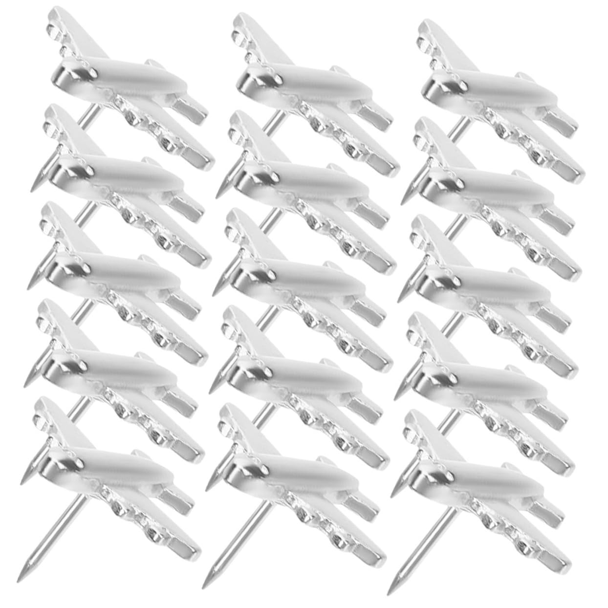 4 Sätze Metall Flugzeug Pushpins Für Pinnwand Dekorative Reißzwecken Aus Robustem Für Karten Kunstprojekte Und Fotos Für Büro Und Zuhause 30 Stück * 4