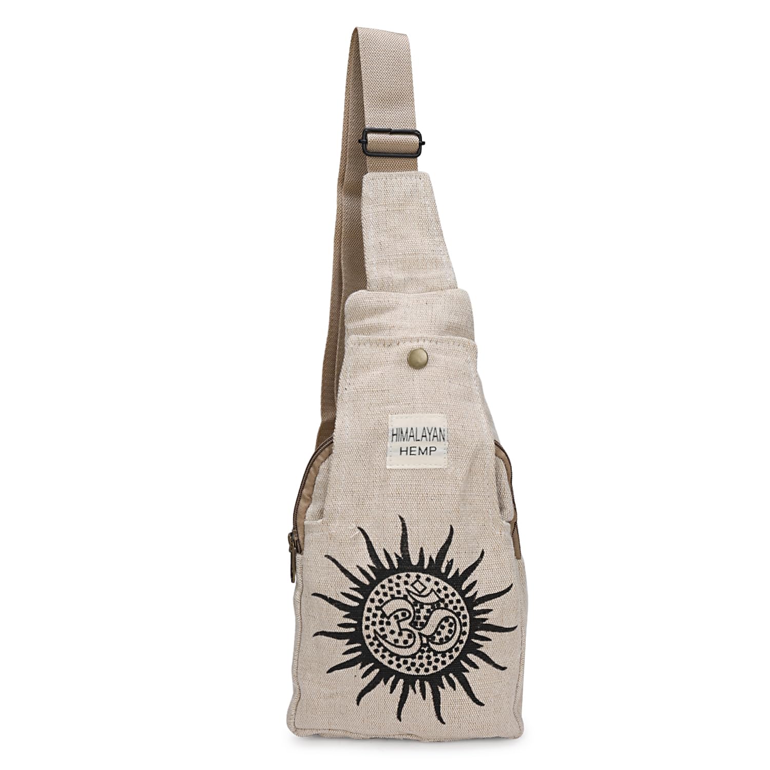 longing to buy Hemp Sling Bag, Crossbody Bag for Men-picture-30