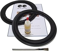 Vista 1 de Springfield Speaker Kit de reparación de borde envolvente de espuma, kit de 2 altavoces, compatible con Yamaha JA-2536, JA2536, JAY-4000, JAY4000