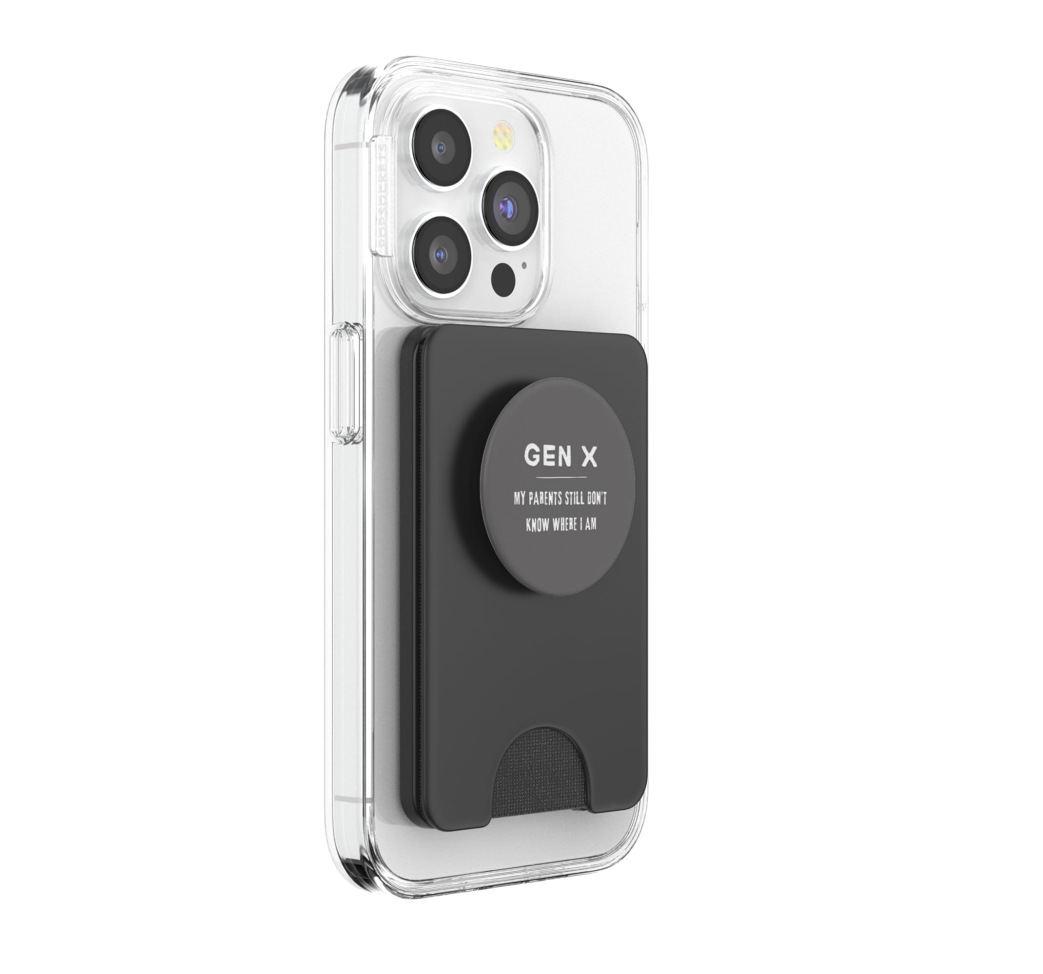 Funny Gen X, Funny Generation X, Mis Padres todavía no lo Saben PopSockets PopWallet para MagSafe