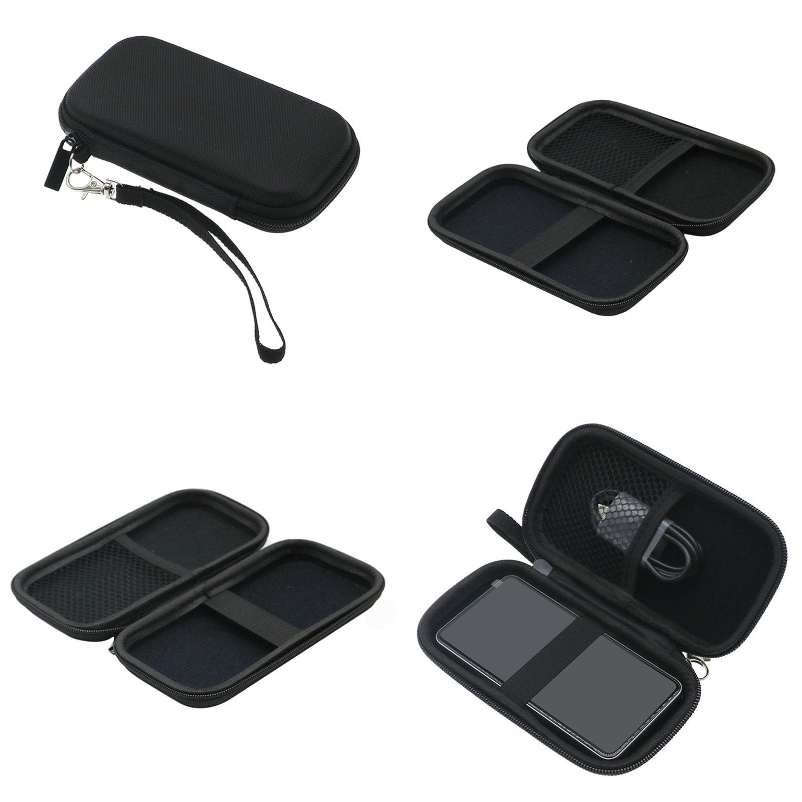 Funda protectora de EVA para S80 S85Pro Translator, carcasa rígida con correa de mano y cremallera, bolsa de almacenamiento portátil, Paquete de 10, Bolso de mano