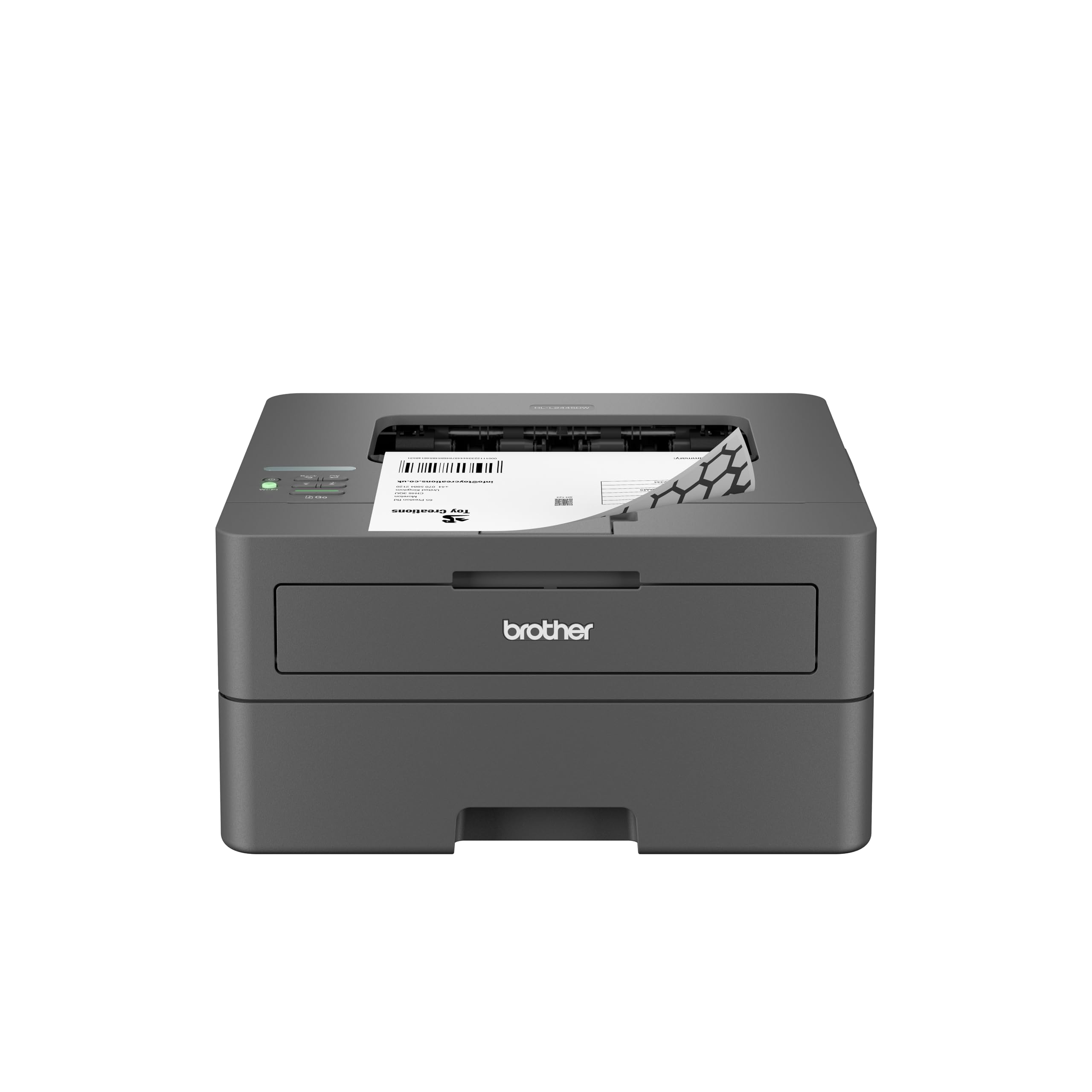 Brother HL-L2445DW - Imprimante laser monochrome A4 compacte et réseau Ethernet. Bénéficiez d'un essai gratuit de 2 mois à l'abonnement EcoPro.