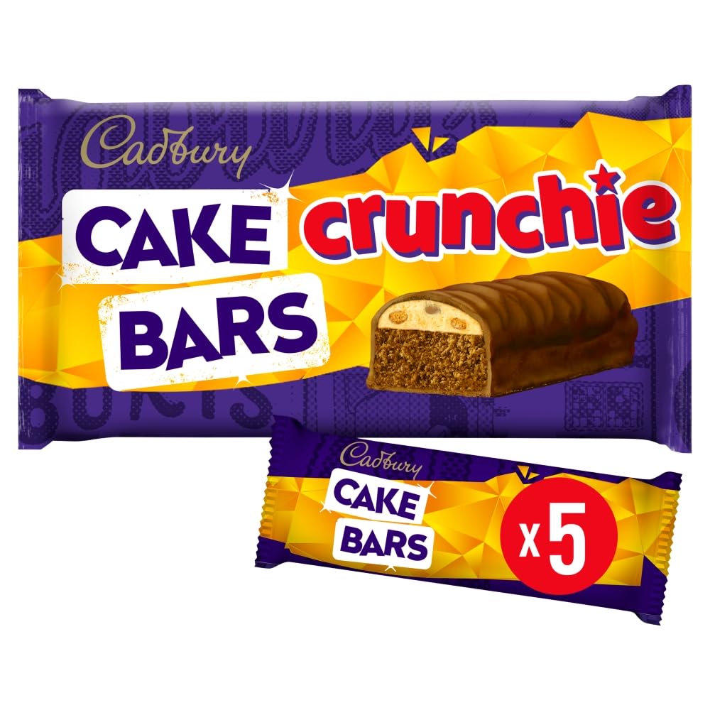 5 Crunchie Cake Bars