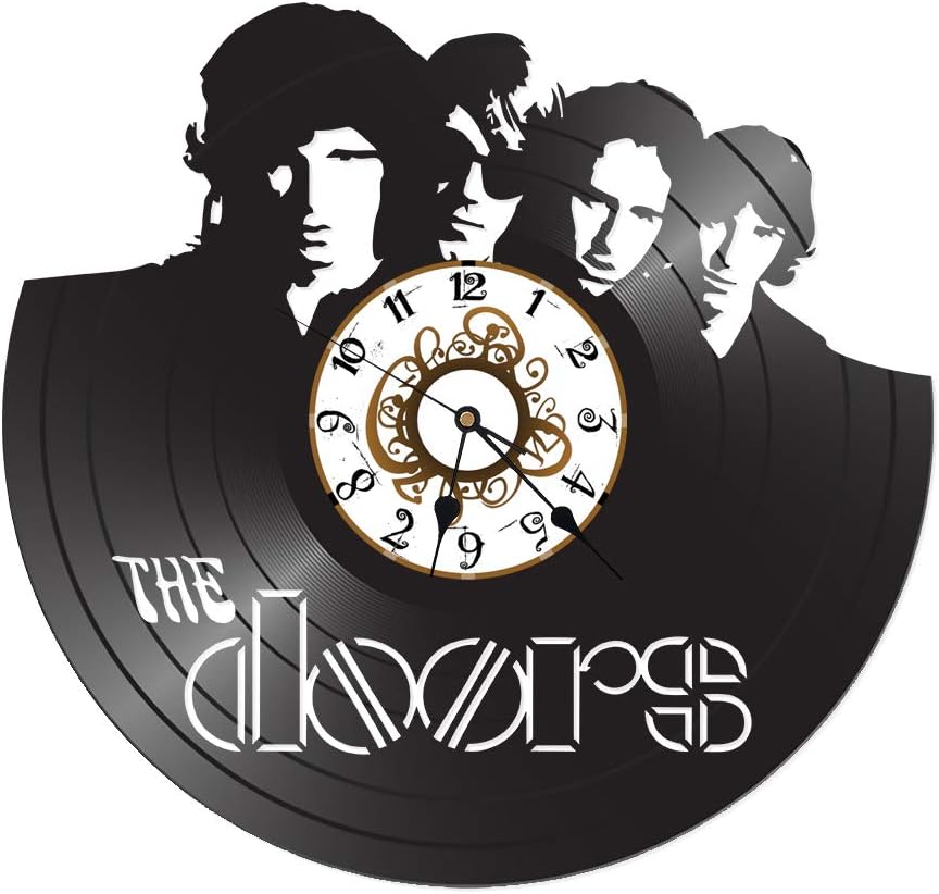 Vinyl Record Clock- Doors Inspired