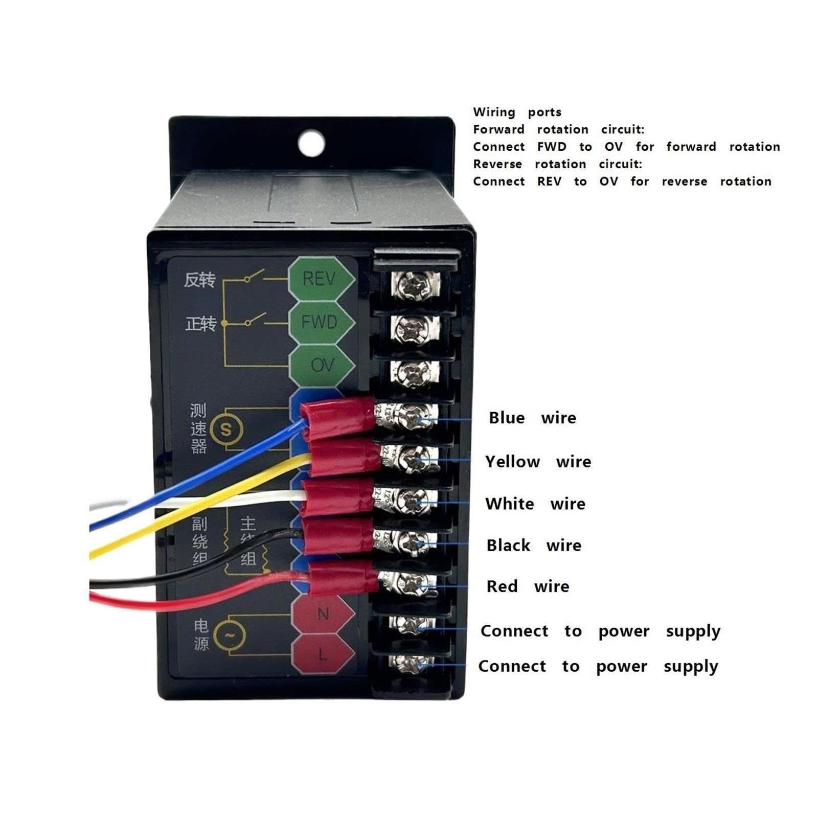 Regolatore di velocità digitale da 140 W 220 V
