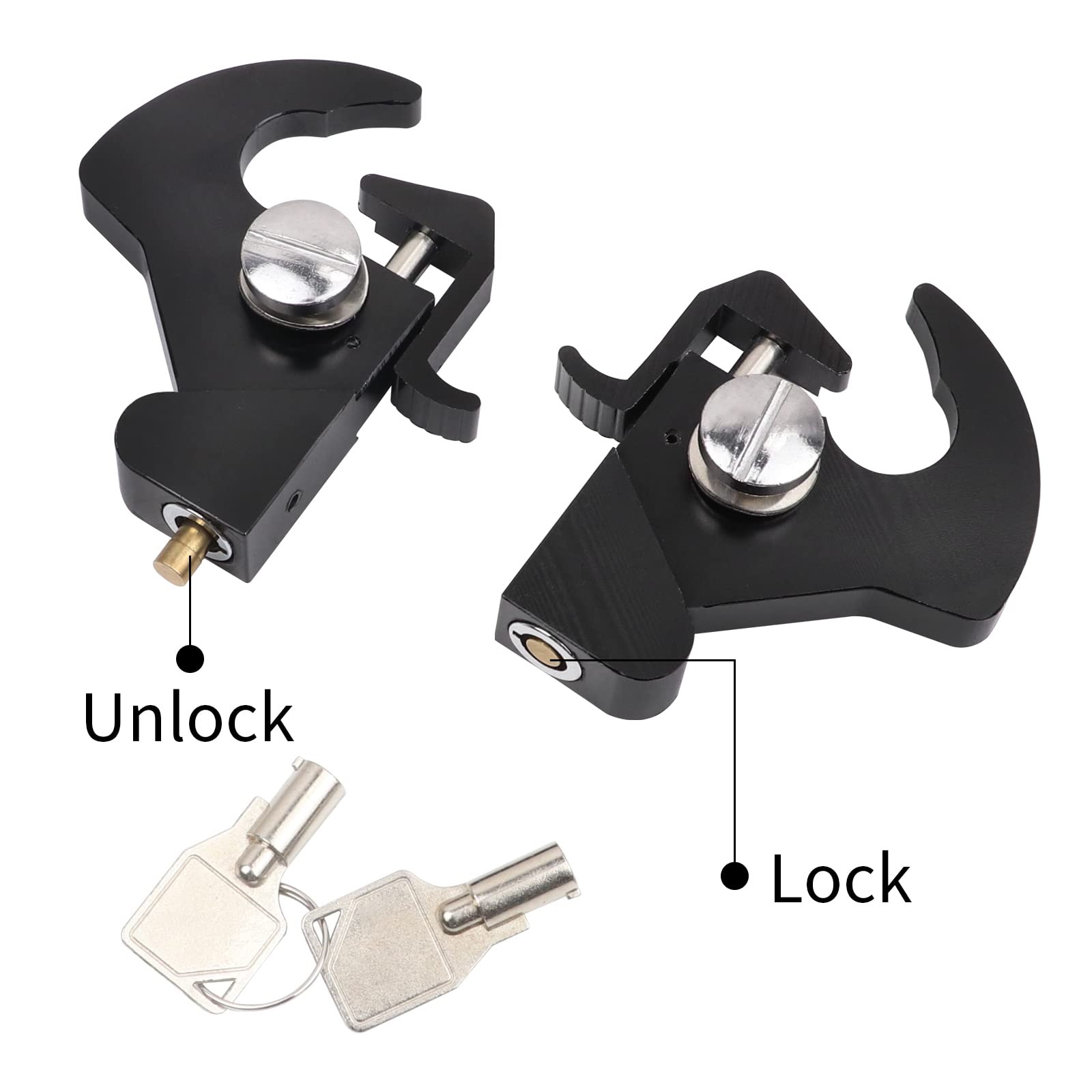 Amazon.com: AUFER Detachable Locking Rotary Docking Latches Clips