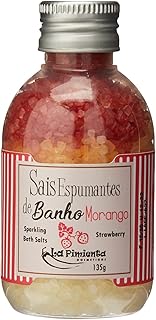 La Pimienta Sais Espumantes de Banho Banheira Spa Fragrância Morango - 135G, la Pimienta