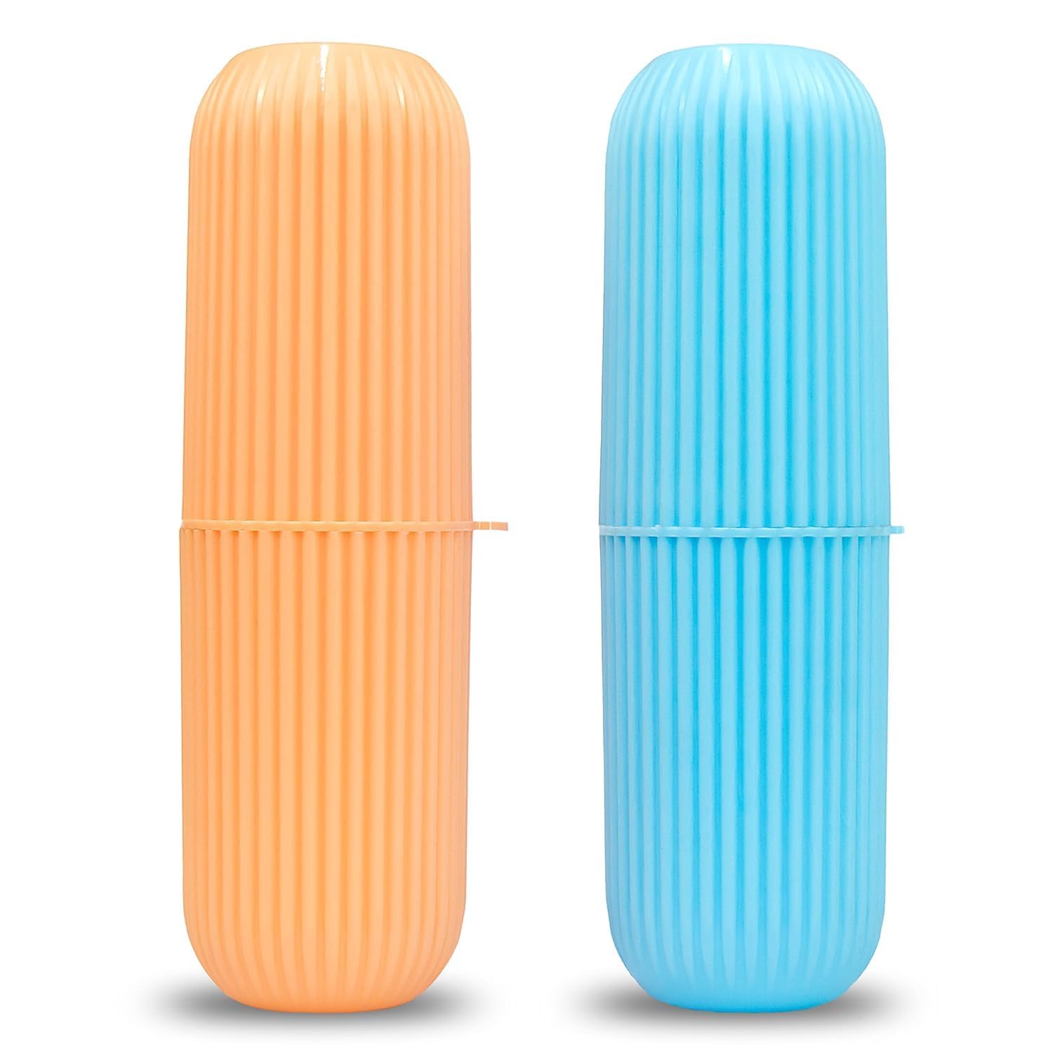Mclear PVC Capsule Shape Travel Toothbrush Toothpaste Case Holder Portable Toothbrush Storage Toothbrush Holder Random Color-Pack Of 2,Multicolor (B0CH6JWHFC) Amazon Price History, Amazon Price Tracker
