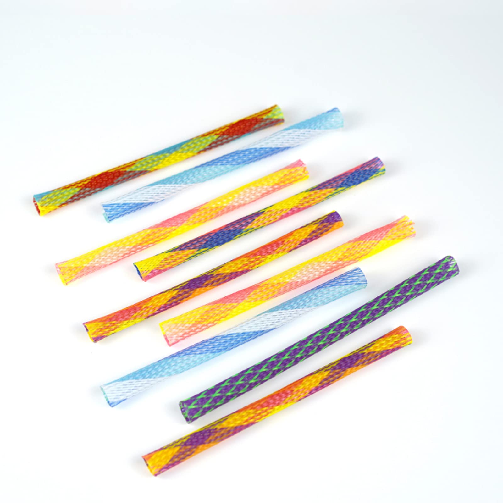 37-teiliges Katzenfederspielzeug-Set, buntes Katzenfederspielzeug und Katzenschlauch-Spielzeug, interaktives Katzenspielzeug für Indoor-Katzen, verspielte, flexible Katzen-Kunststoff-Spiralspirale für