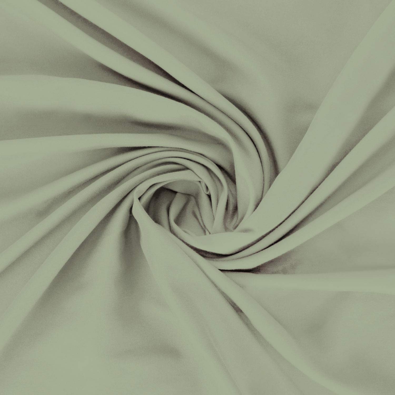 FIRST Look Linen 1Pc Ruffled Bed Skirt King Size Sage Color 18 Inch Drop 600 Thread Count Dust Ruffle with Platform, Wrinkle and Fade Resistant