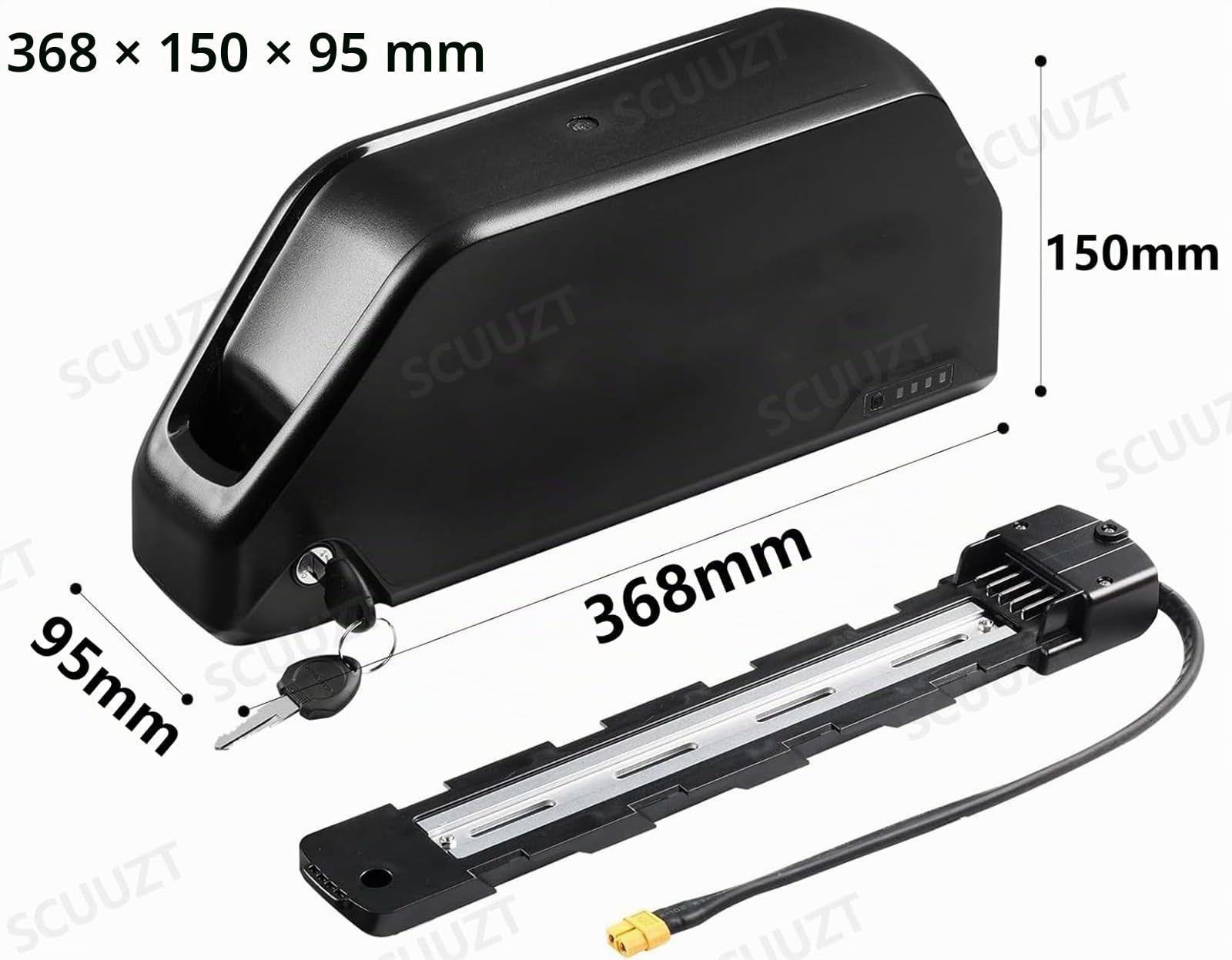 Batteria Ebike 48V 20AH,Bicicletta batterie ebike 48V 20AH BMS incorporato con caricatore [Classe di efficienza energetica A] 48V 20AH