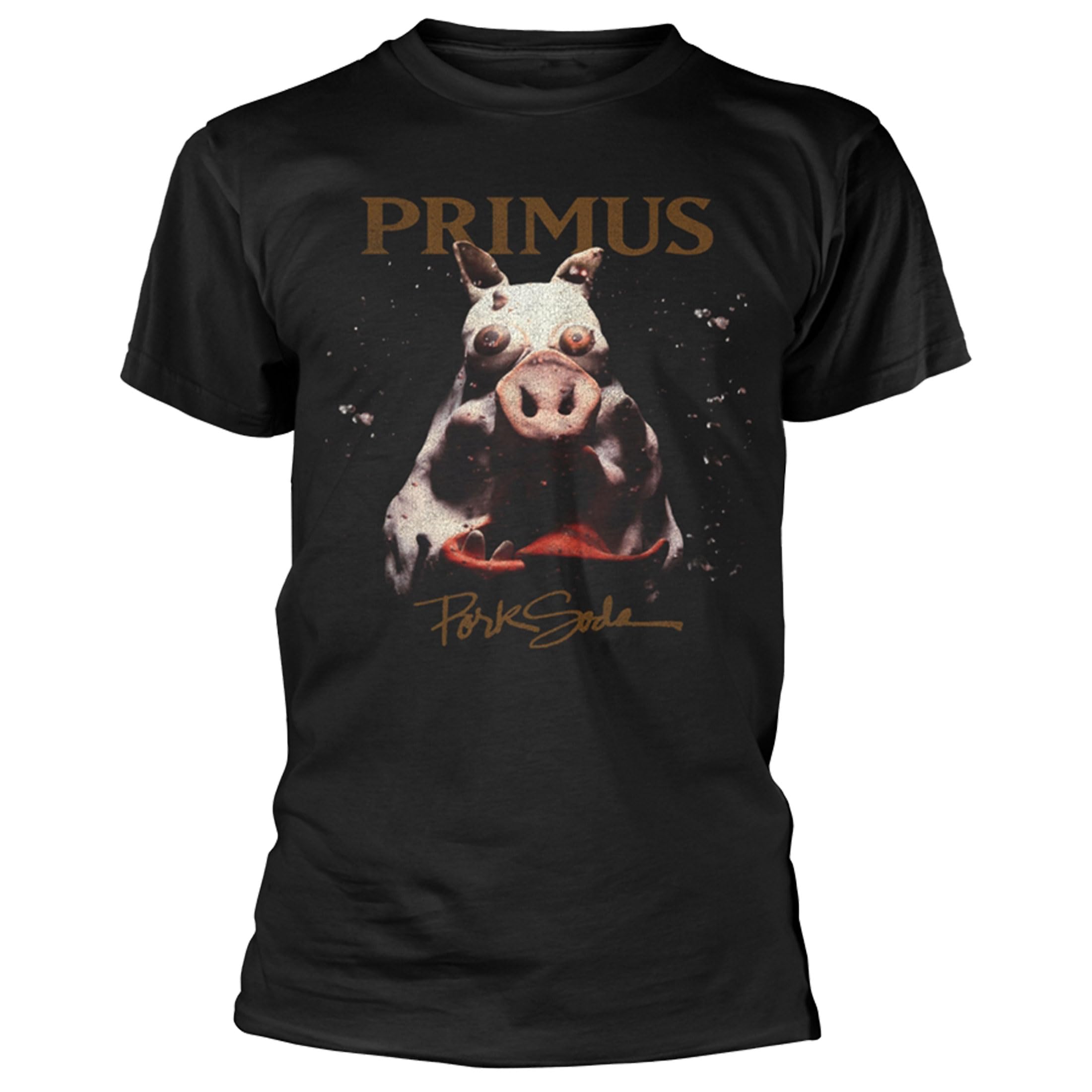 Plastic Head Unisex Black Primus 'Pork Soda' T-Shirt (Uk, Alpha, Xl, Regular, Regular, )