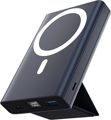 LULULOOK Paquete de baterías, banco de energía portátil de 10000 mAh, cargador rápido de 22.5 W, cargador inalámbrico Magentic para iPhone