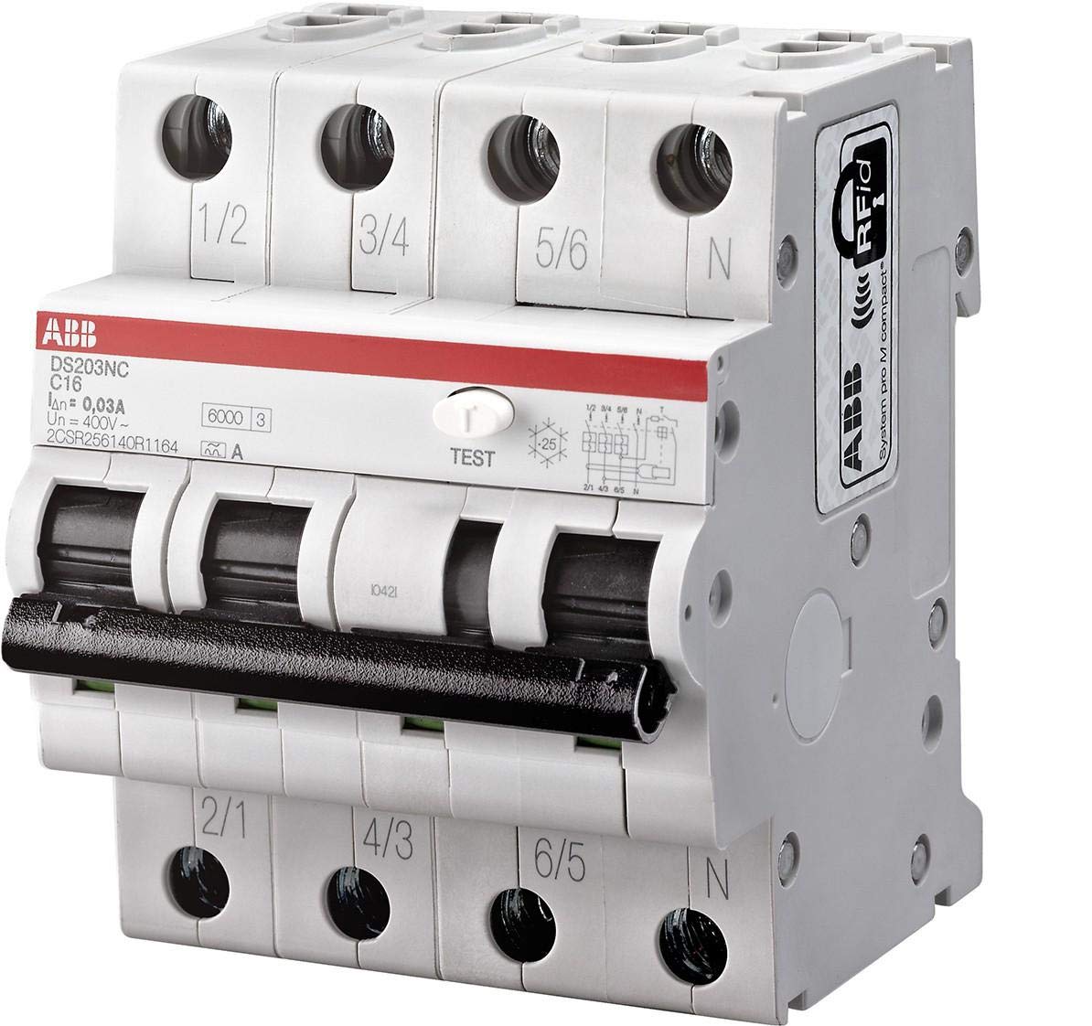 Abb Ds3Nlc16Ac30 Componente Elettronico, White