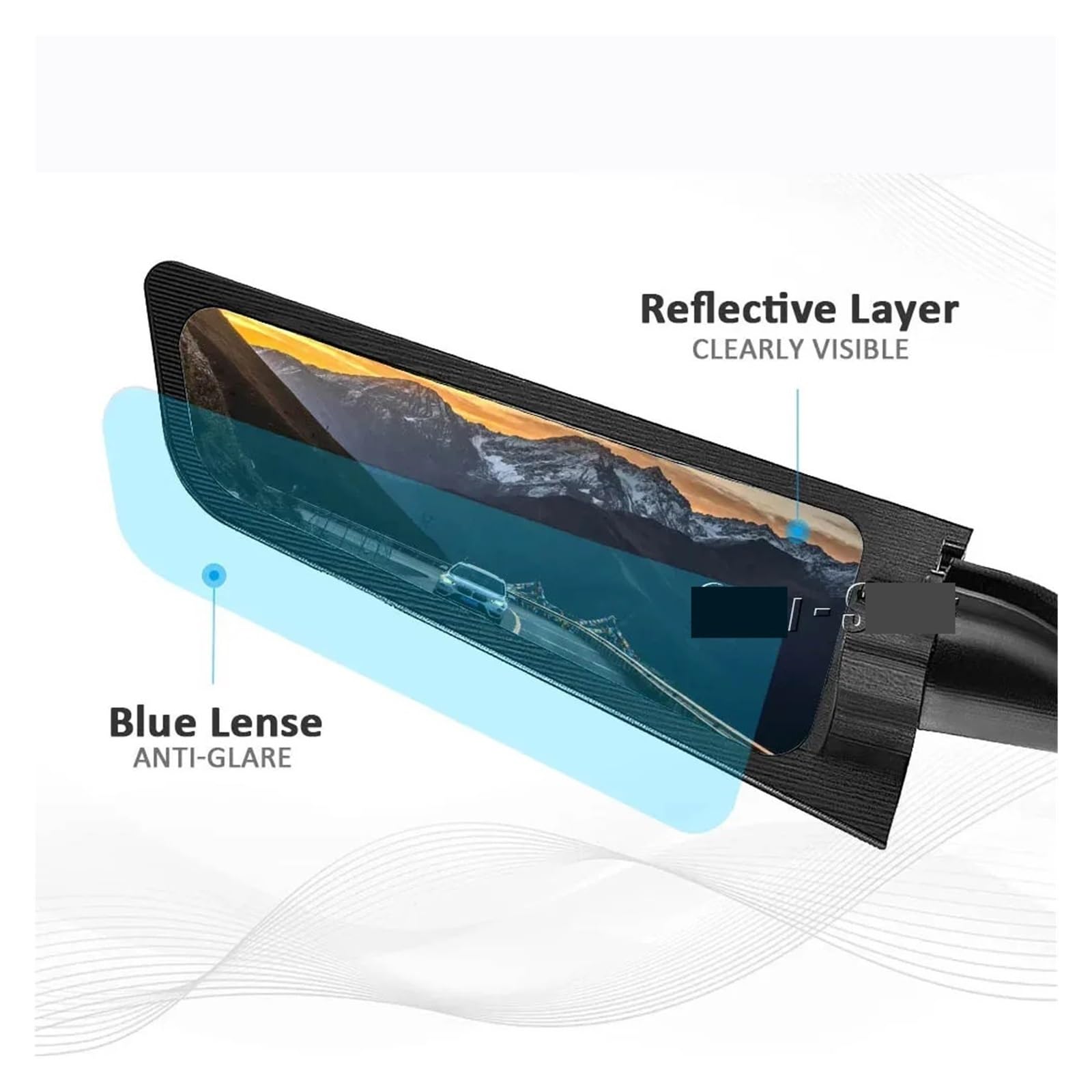 Seitenspiegel CBR 650R Stealth Winglets Rückspiegel, Kompatibel For Honda, CBR650R CBR 650 R 2019-2025, Motorradzubehör