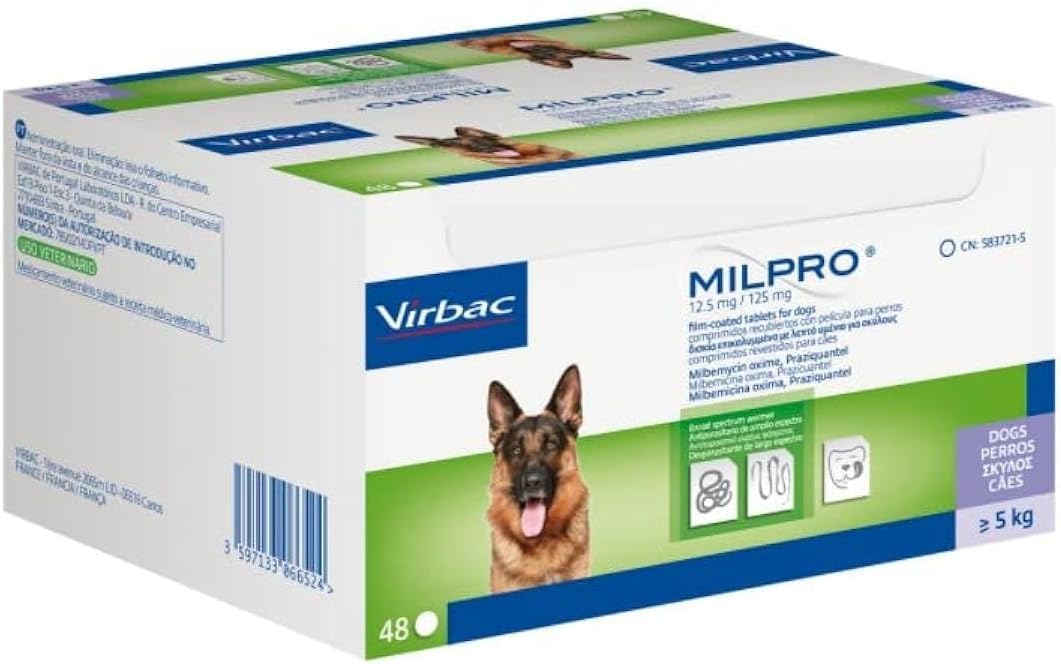 milpro Dog 12.5 /125mg > 5 kg 1 tablet