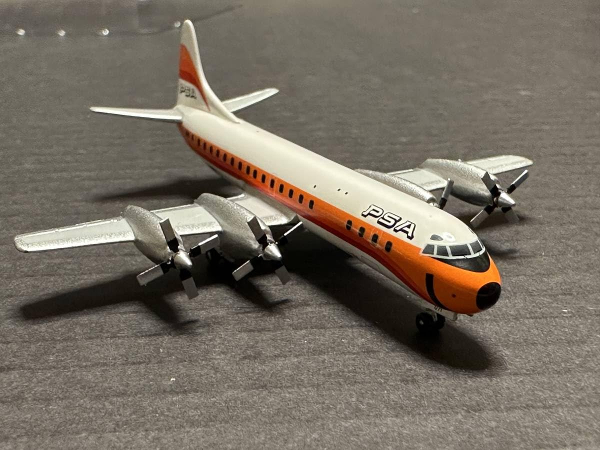 Amazon.co.jp: jet-x 1／400スケール PSA航空 ロッキードエレクトラ