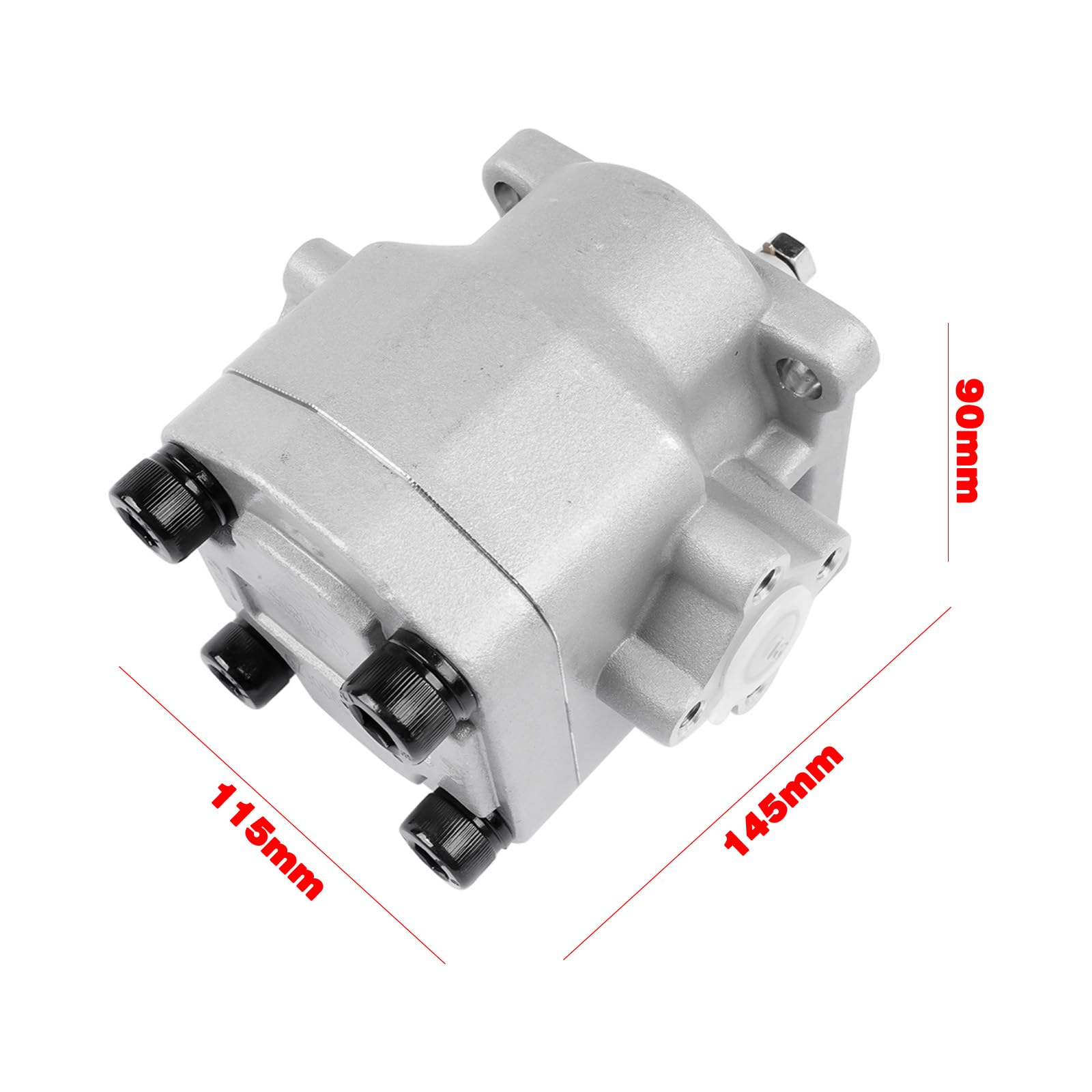 Rotary Gear Pump Head, 1/2 in, 1/3 HP