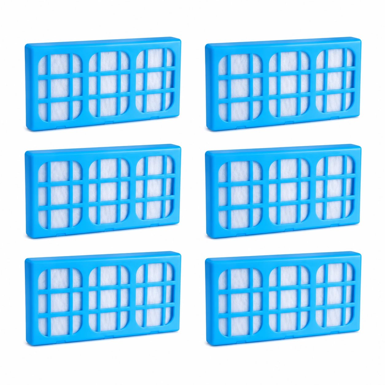 HARY 6 Pack Cat Water Fountain Filters, Water Filters,Pet Filter Cartridges Replacement for Cat Mate Filter, Compatible with Cat Mate Dog Mate Closer Pets Fountains 335 ﻿