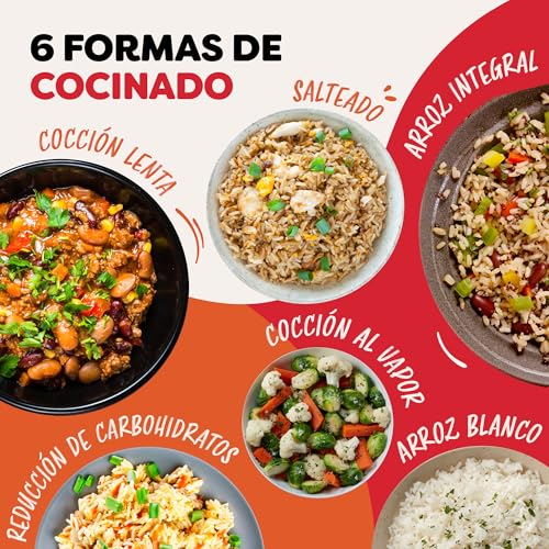 Instant Pot - Olla arrocera y vaporera, 2.8 L (12 tazas) – con recipiente antiadherente apto para lavavajillas, cesta de vapor de acero inoxidable, taza medidora, cuchara para arroz - imagen 8