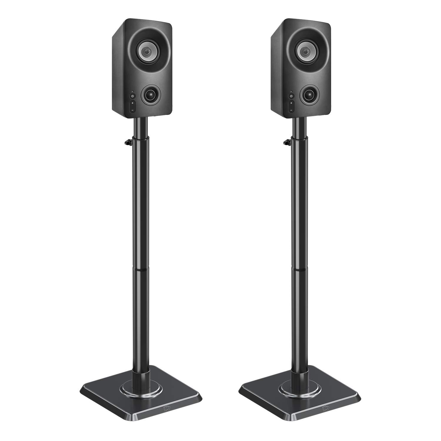 Mounting Dream Speaker Stands - Height Adjustable Speaker Stand for Vizio, Polk, JBL, Sony, Speaker 