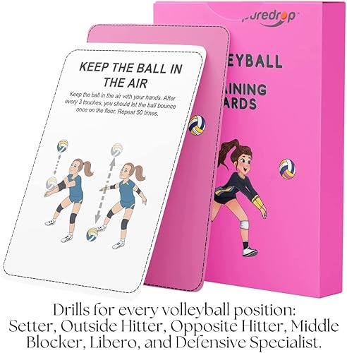 Miniatura 7 de Kit de entrenamiento de voleibol. Grandes ejercicios de entrenamiento para la práctica en solitario para jugadores de voleibol.