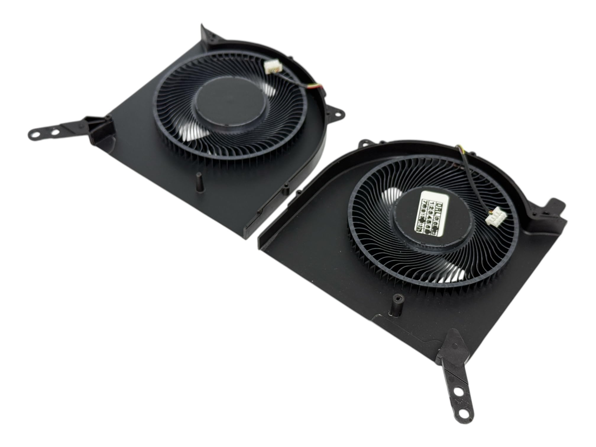 Ventilador de refrigeración para CPU + GPU Set compatible para Lenovo Legion 5 Pro-16ACH6H Type 82JQ; PN: DFSAL12E064860, DFSAL12E164860, BAPA0909R1HY003, BAPA0909R1HY004, 5H40SS. 202777