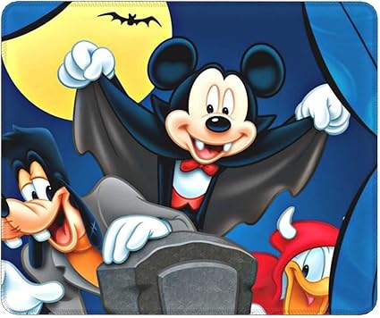 Amazon ミッキーマウスはちょっと怖いです マウスパッド おしゃれ かわいい ゲーミング オフィス最適 耐久性が良 滑り止めゴム底 付着力が強い 25x30x0 3cm Qhddp マウスパッド 通販