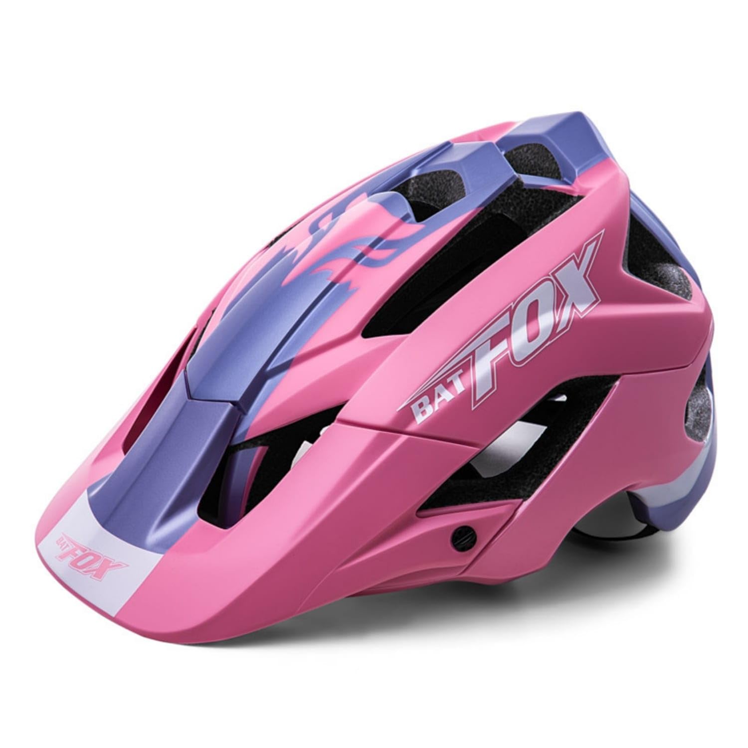Lightweight Half-Helmet with Detachable Brim Impact Resistant Helmet with Visor Ventilated Adjustable for Cyclists, Mountain Bikers, Cycling, Road Riding, Purple, L-image-36