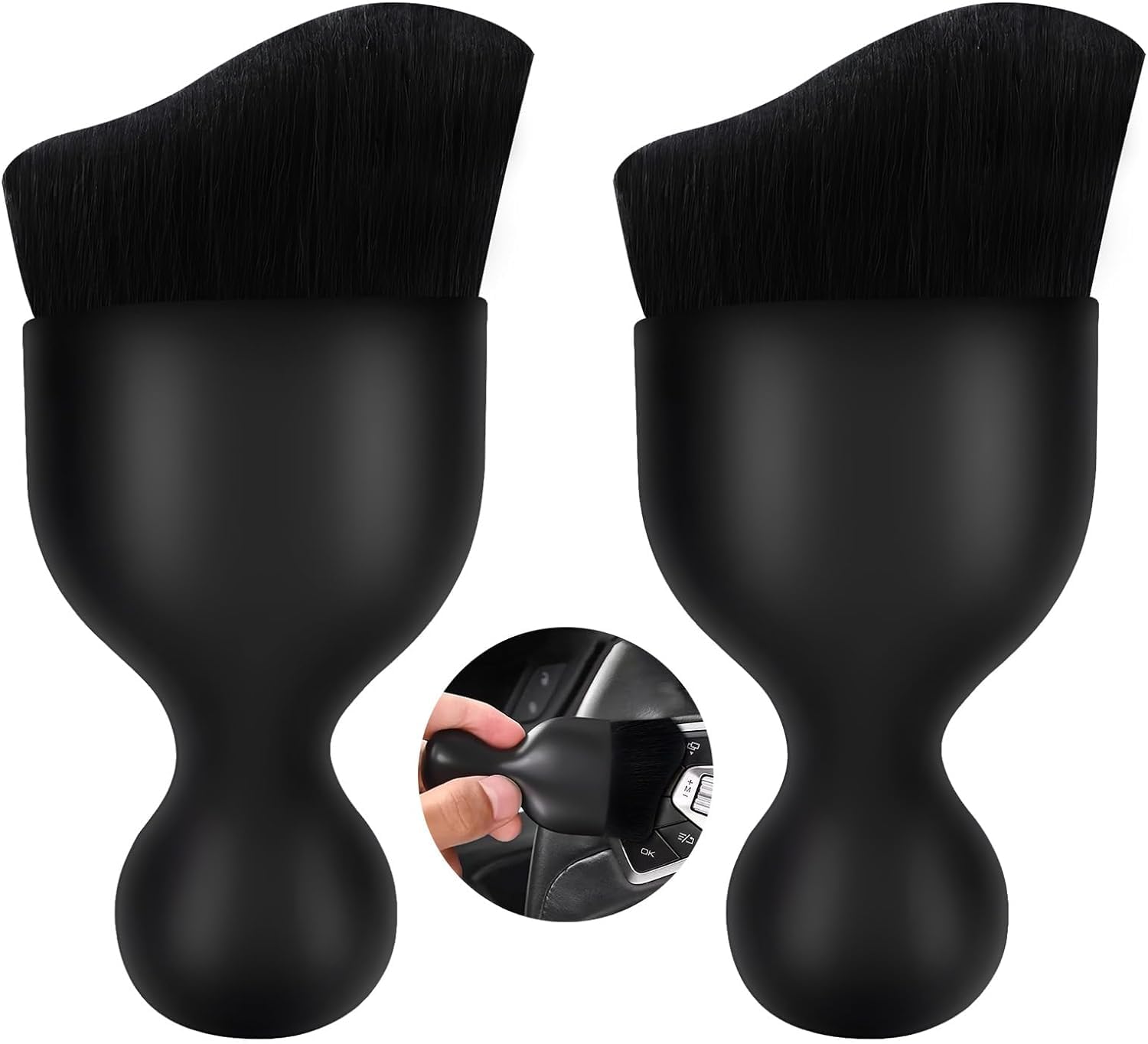 SELPONT S Multipurpose Car Interior AC Vent Dashboard Dust Dirt Cleaner Cleaning Brush for Car Interior PC Laptop Keyboard Electronic Gadgets Cleaning Brush