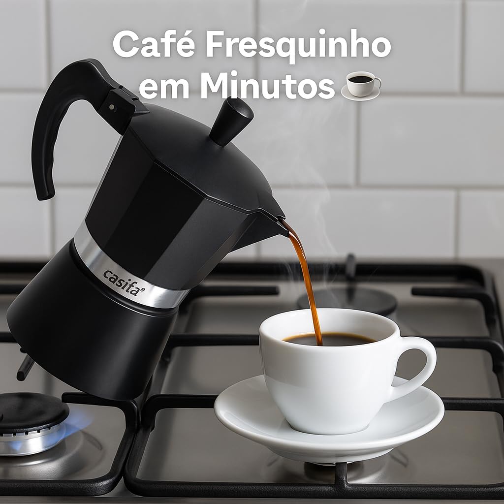 Cafeteira Italiana Moka Testada Por 5 Dias: Sabor e Qualidade para Você