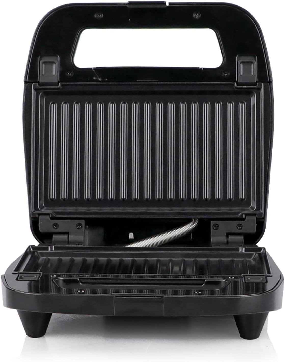 Maker 3 in 1, Waffle Make with Removable Plate, Nonstick Electric Panini Press Grill, Indoor Sandwich Toaster with Detachable Non-Stick Coating, LED Indicator Lights and Handle