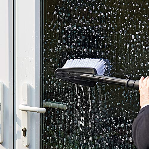 Image of Bosch Aquatak 130 1700-Watt High Pressure Washer (Green) & Bosch F016800359 Wash Brush for AQT Model (Black)