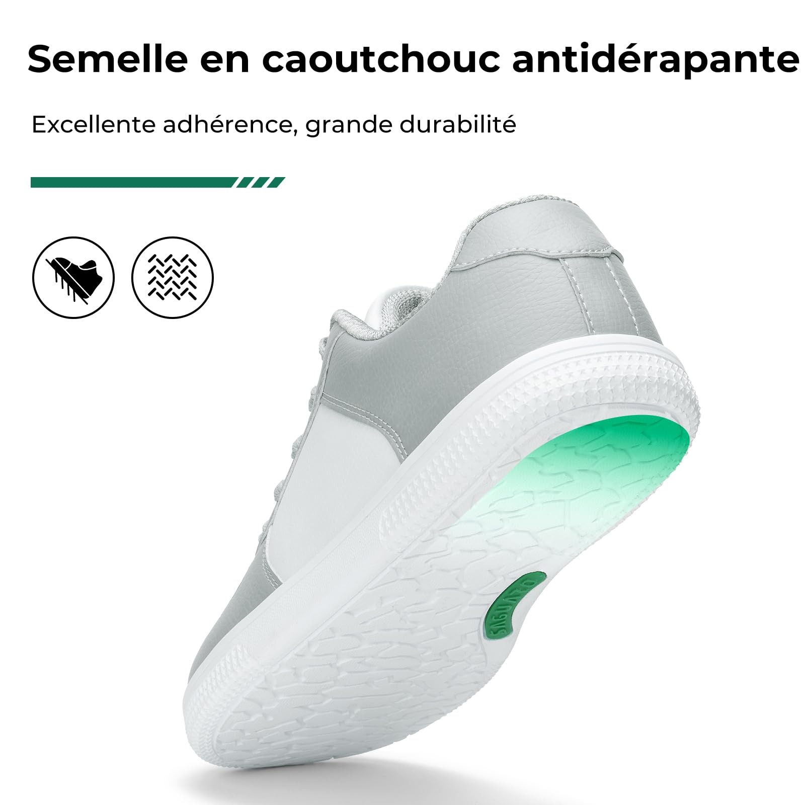 SAGUARO Unisexe Barefoot Shoes Casual Sneakers avec Wide Tox Box, Tailles 36-46