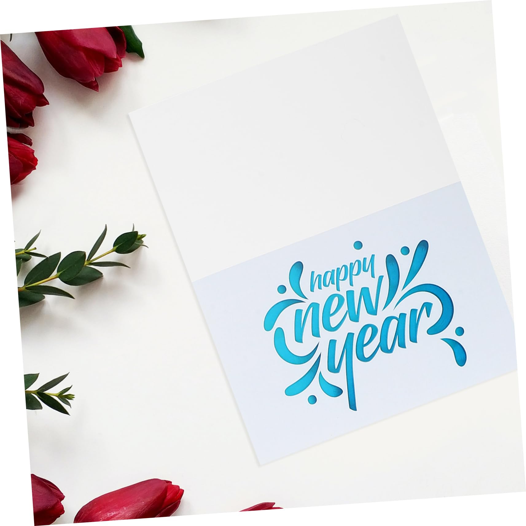 TEHAUX 4ensembles Cartes De Vœux Pour Nouvel An Avec Enveloppes Pour Souhaiter De Bonnes Fêtes Et Messages De Gratitude
