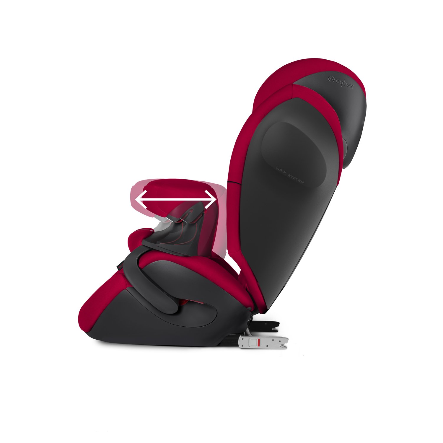 CYBEX Silver 2-in-1 Car Seat Pallas M-Fix SL Scuderia Ferrari, For 
