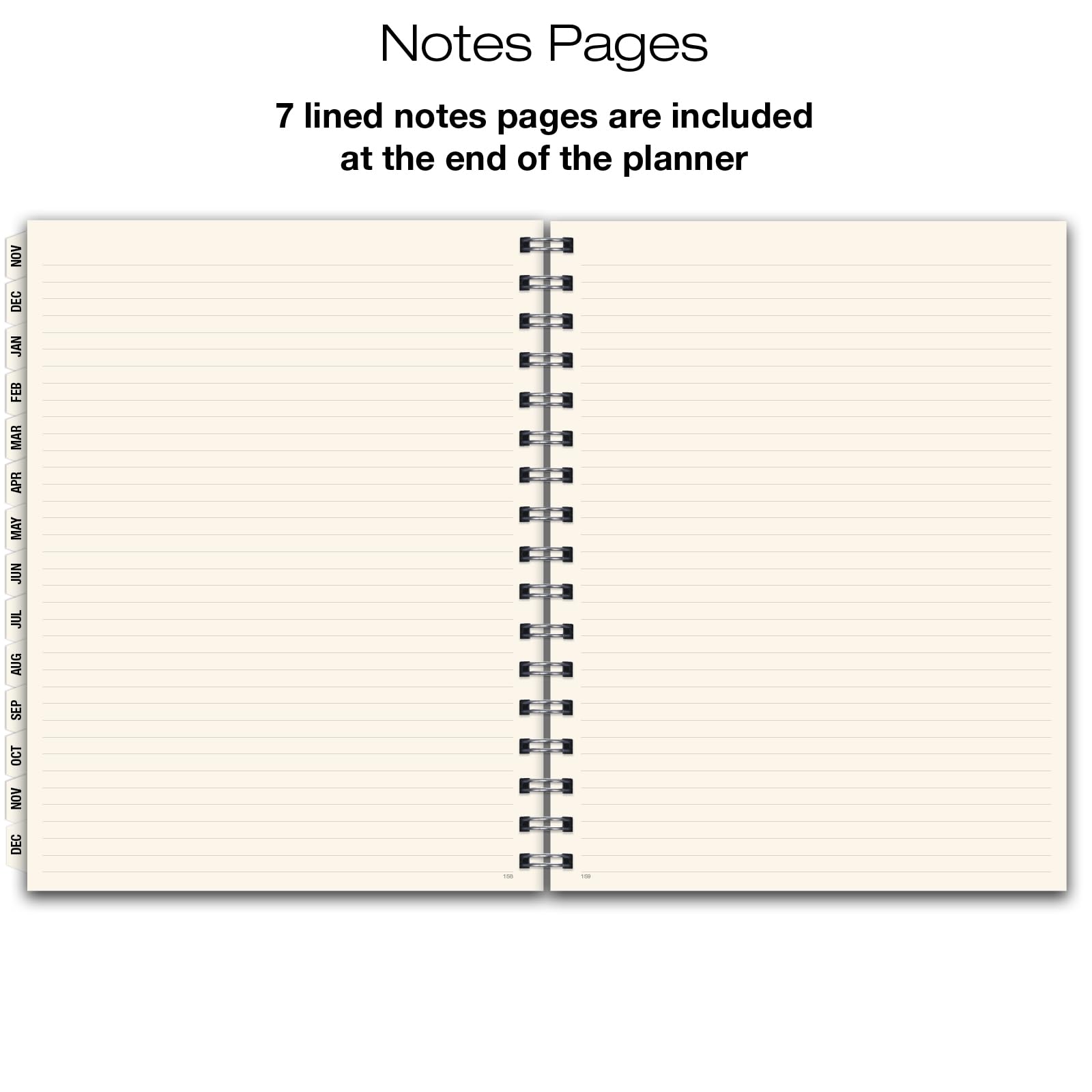 Global Printed Products Essential Pro Monthly & Weekly Planner 7" X 9" CY 2026 (Tree Seasons) - Excello Global Brands