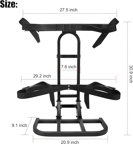 Miniatura 5 de Roykaw Soporte universal para bolsa de asiento trasero de carrito de golf y barra de seguridad para asiento trasero compatible con Club Car, EZGO y